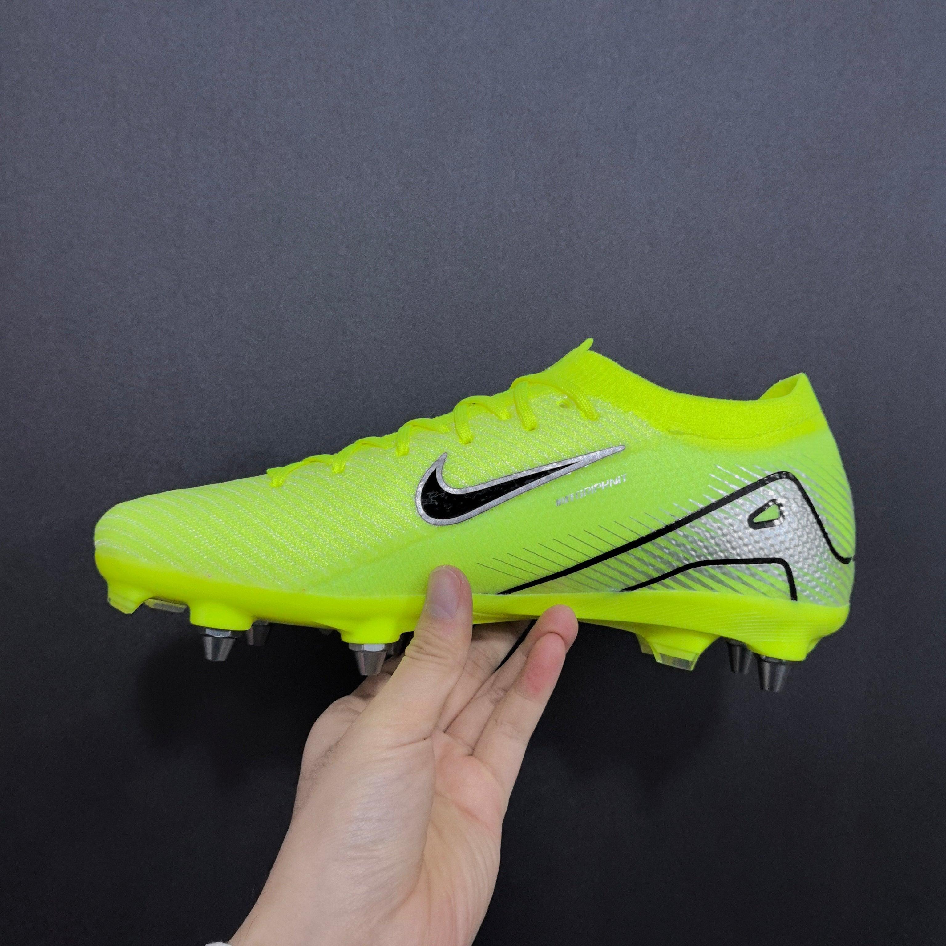 Chuteira Nike Mercurial VAPOR 16 Air Zoom Ultra TRAVA MISTA  + MEIA E BOLSA