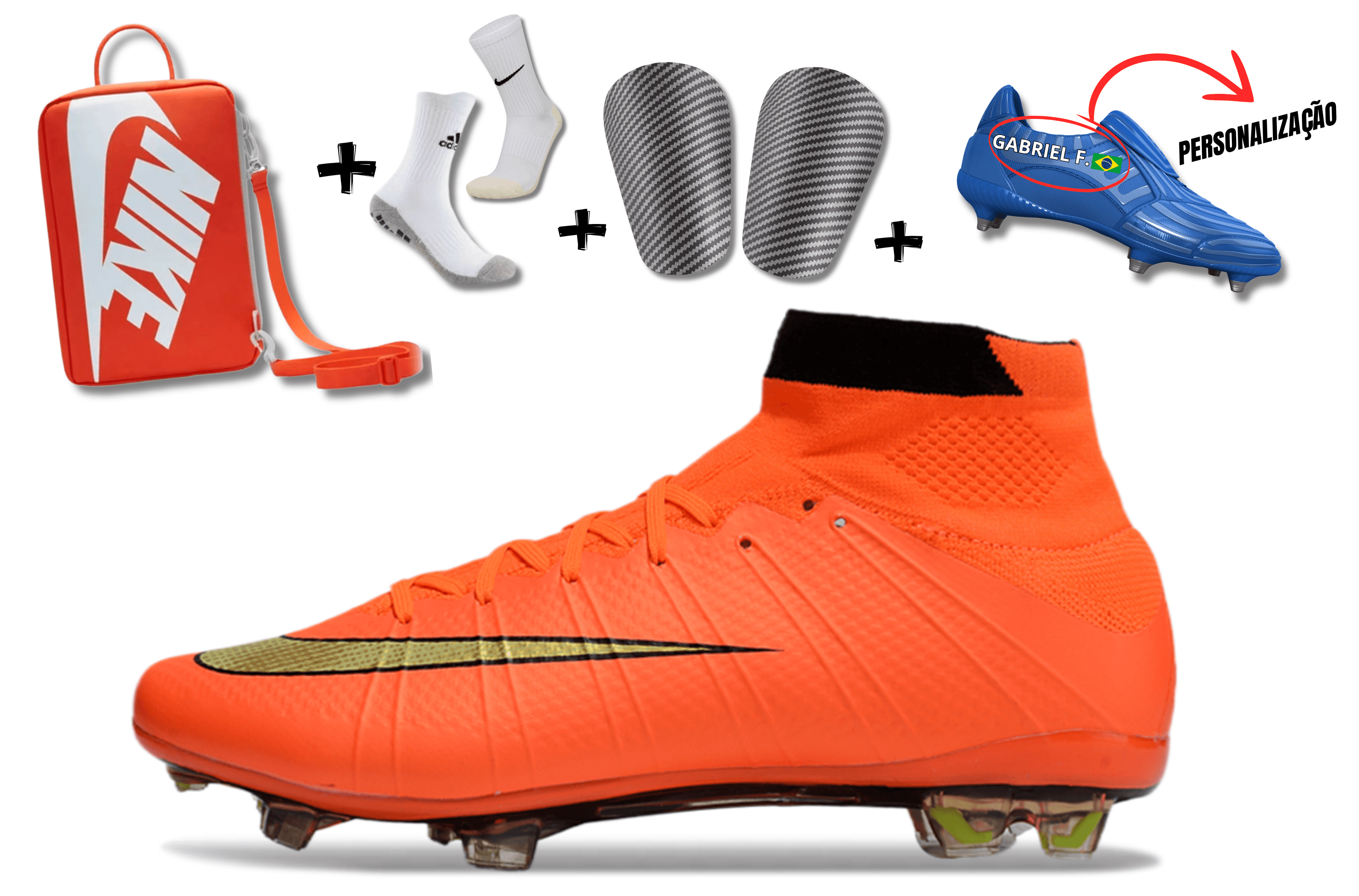 NIKE MERCURIAL SUPERFLY 7 ELITE + BRINDES