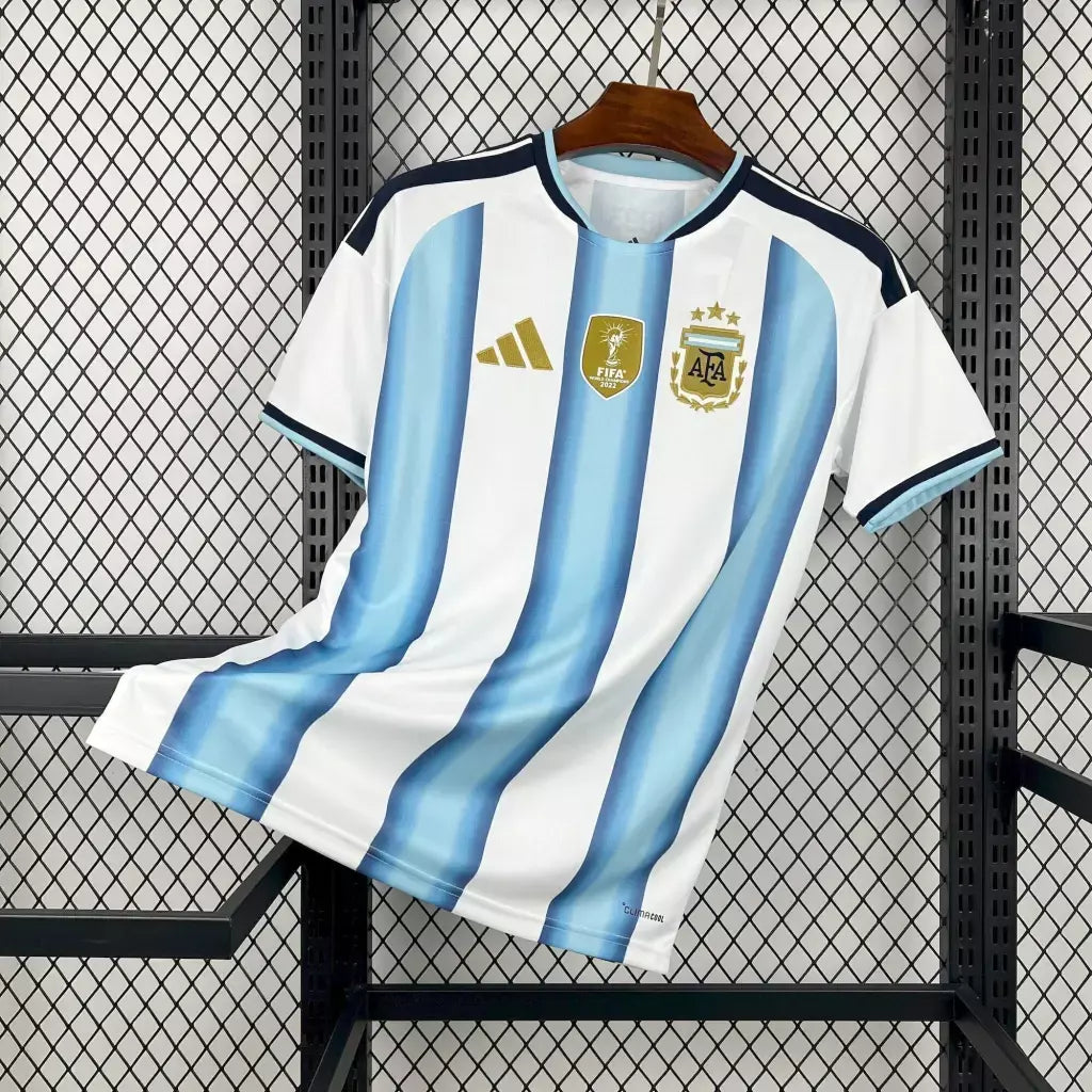 Camisa Seleção Argentina 26/27 Torcedor Bordado Copa Mundo