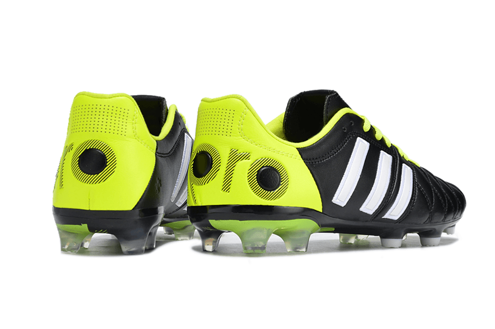 Chuteira Campo Adidas AdiPure 11 Pro FG Branca e Azul