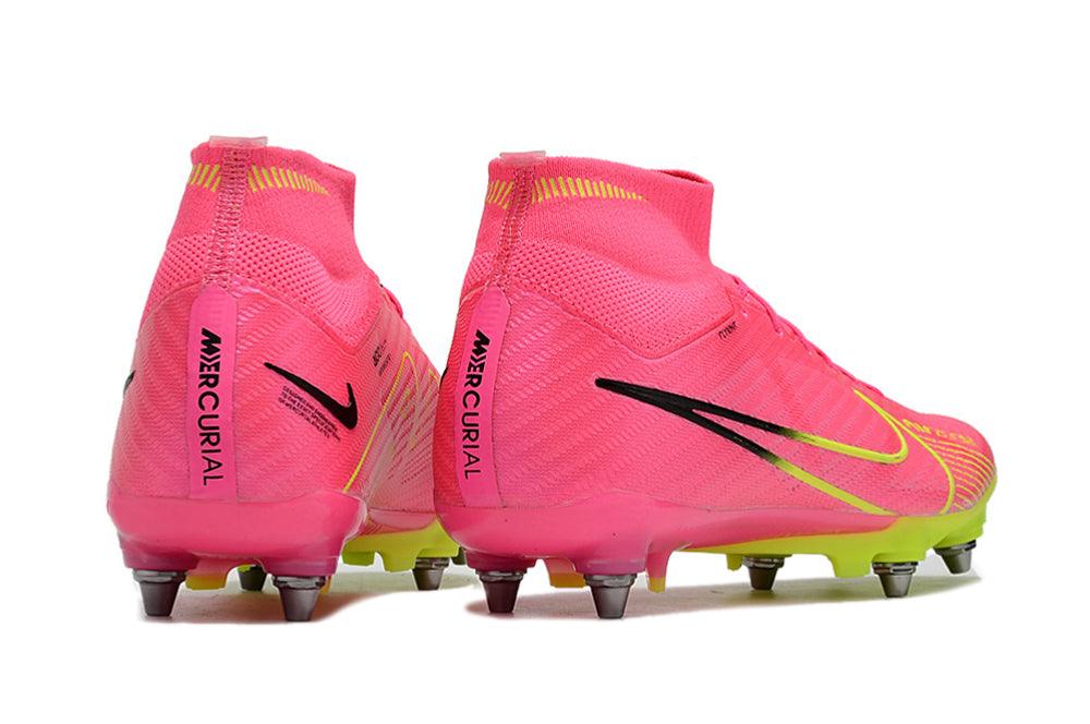 Chuteira Nike Mercurial SUPERFLY 9 Air Zoom Ultra TRAVA MISTA + MEIA E BOLSA