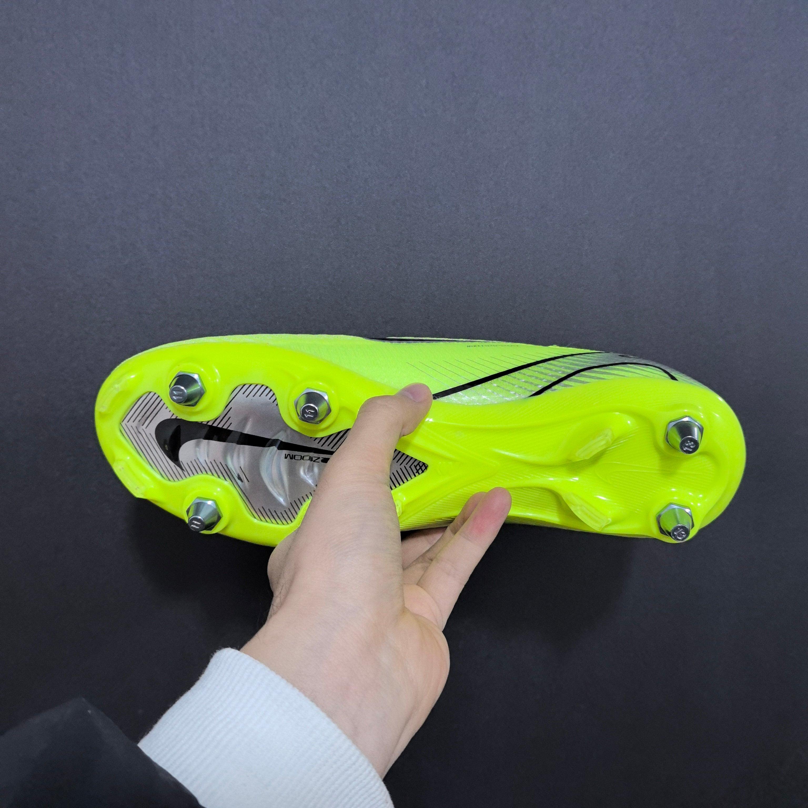 Chuteira Nike Mercurial VAPOR 16 Air Zoom Ultra TRAVA MISTA  + MEIA E BOLSA