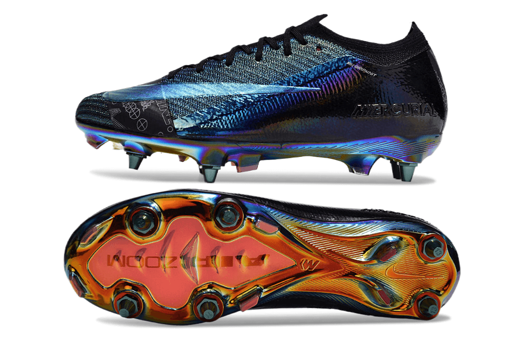 Chuteira Nike Mercurial vapor 16 Air Zoom Ultra TRAVA MISTA + MEIA E BOLSA