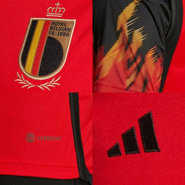 Camisa Seleção Bélgica I 22/23 Vermelha - Masculino