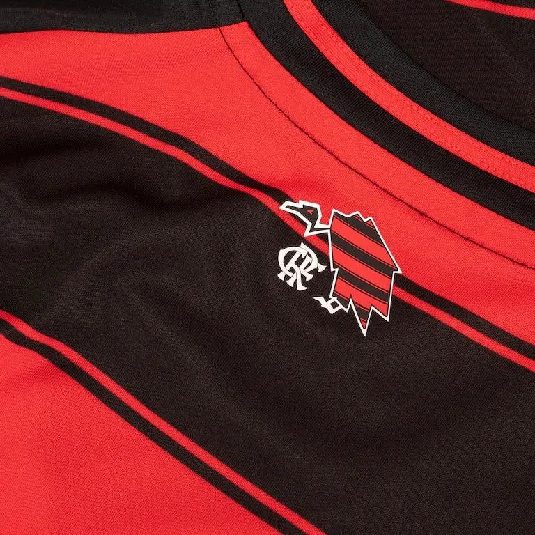 Camisa CRF Home 25/26 - Preta e Vermelha.