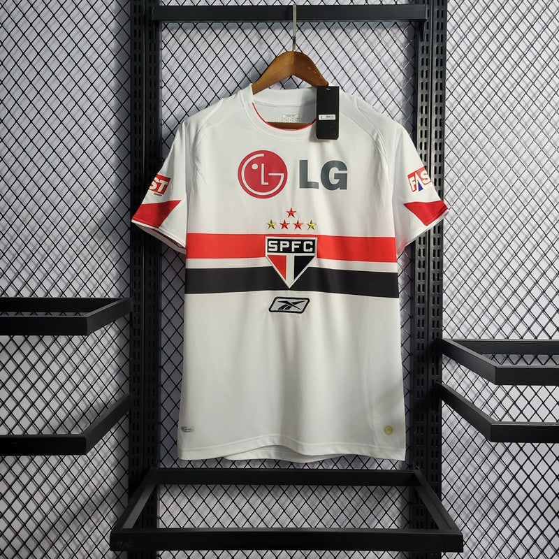 Camisa São Paulo Retrô Home 2006 Reebok Torcedor Masculina