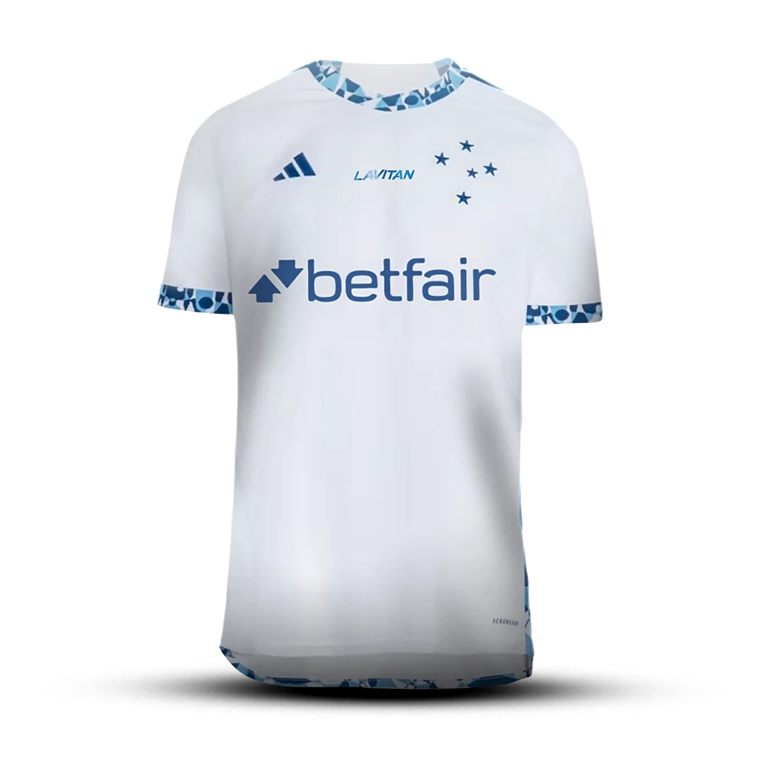Camisa Cruzeiro II 2024/25 Torcedor Adidas Masculina - Branco
