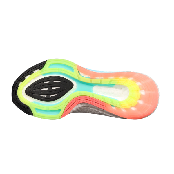 TĂȘnis Adidas Ultraboost Light Preto, Laranja e Azul