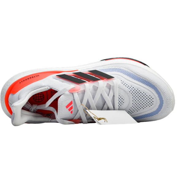 TĂȘnis Adidas Ultraboost Light Branco e Laranja