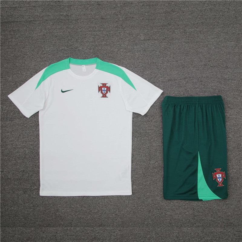 Kit Treino Portugal Nike 24/25 Camisa e Short Preto