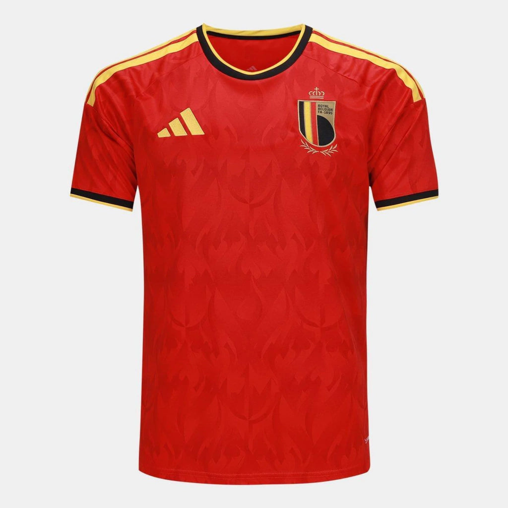 Camisa Bélgica Home I 26/27 - Torcedor Adidas Masculina - Vermelha