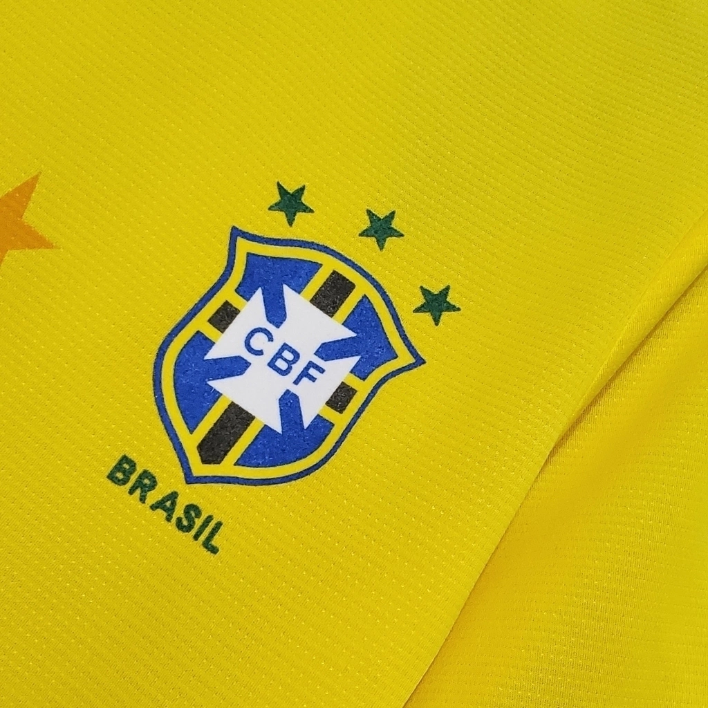 Camisa Retrô 93/94 Seleção Brasileira I Masculina - Amarela
