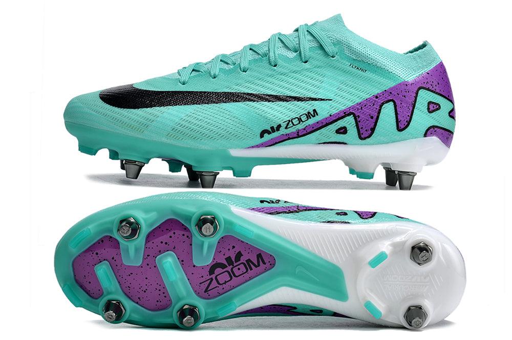 Chuteira Nike Mercurial VAPOR 15 Air Zoom Ultra TRAVA MISTA  + MEIA E BOLSA