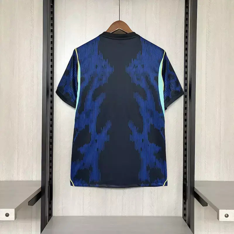 Camisa Seleção Brasil II 2026 Torcedor Nike Jordan Masculina - Azul