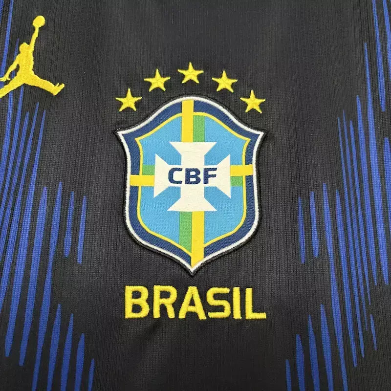 Camisa Seleção Brasil II 2026 Torcedor Nike Jordan Masculina - Azul
