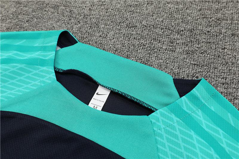 Kit Treino Barcelona Nike 24/25 Camisa e Short Preto