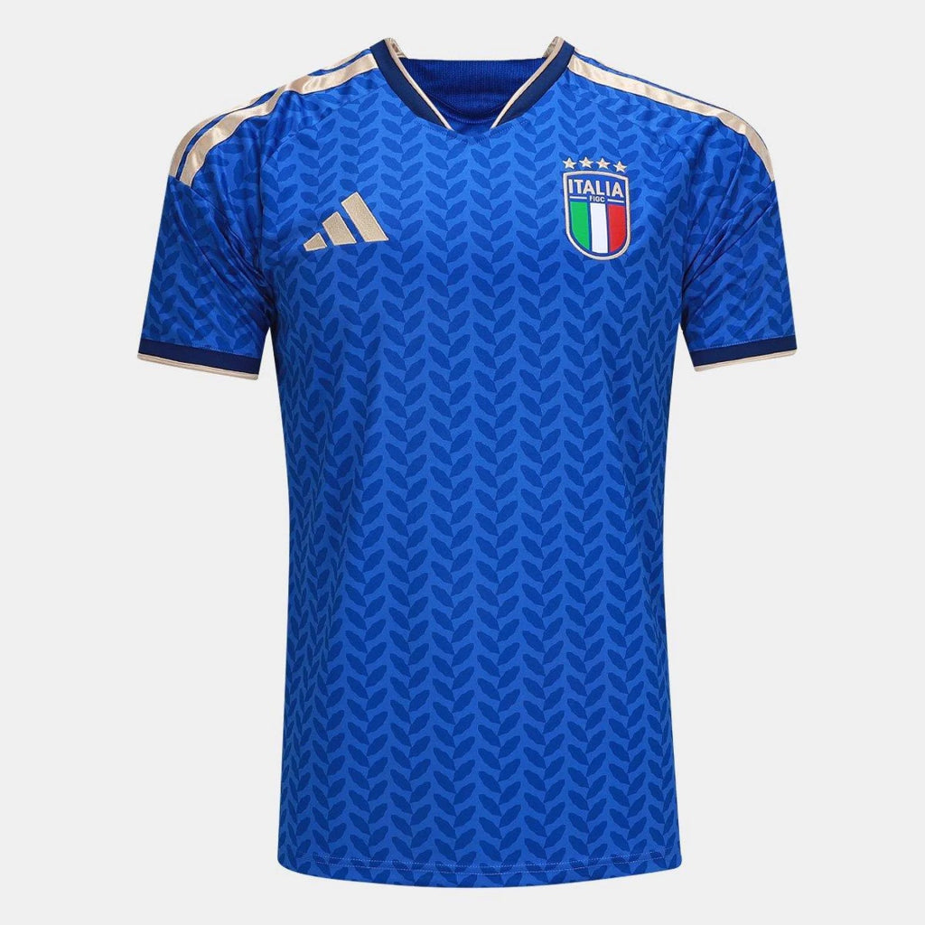 Camisa Itália Home I 26/27 - Torcedor Adidas Masculina - Azul
