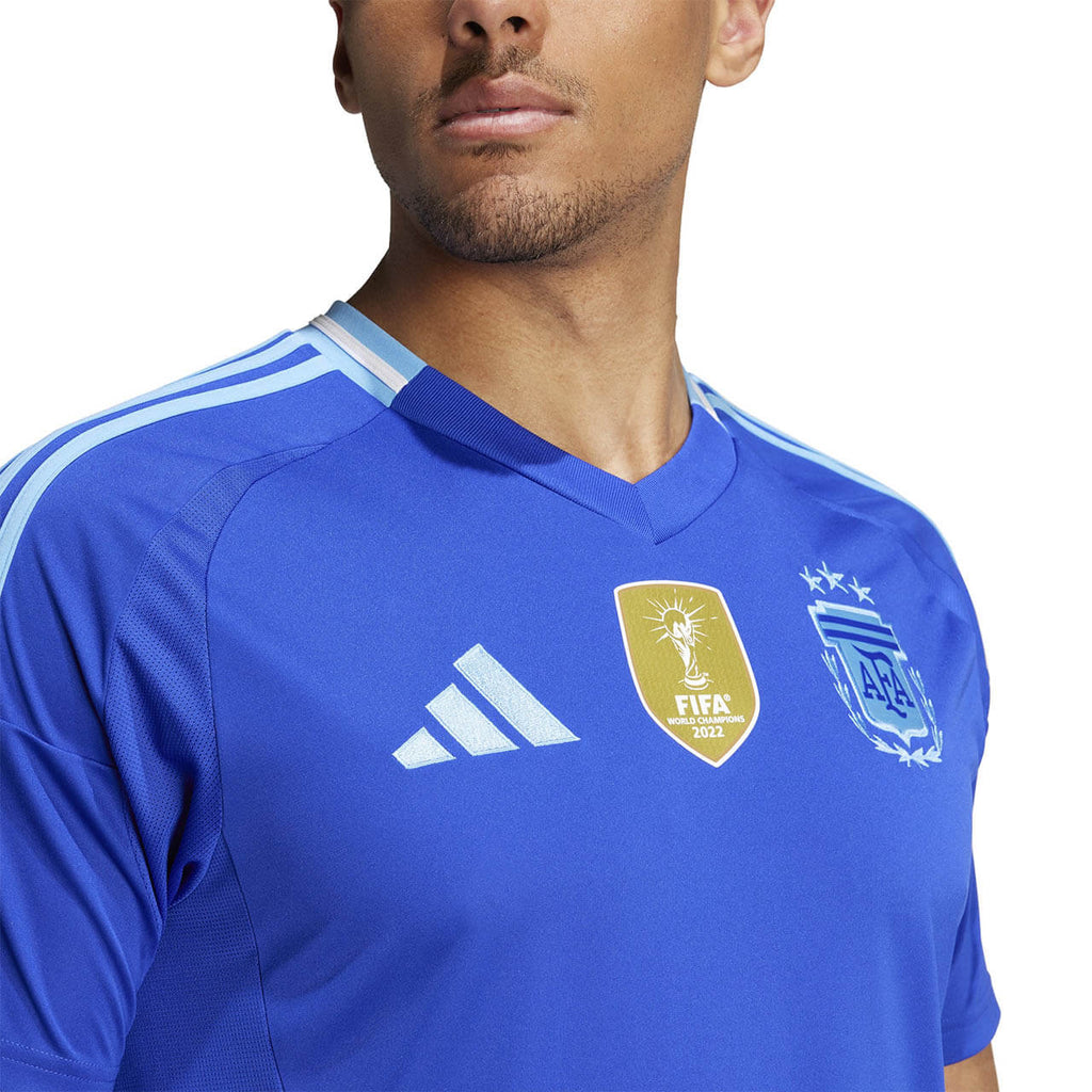 Camisa Seleção Argentina Away 2024/25 - Masculina + Patch Campeão