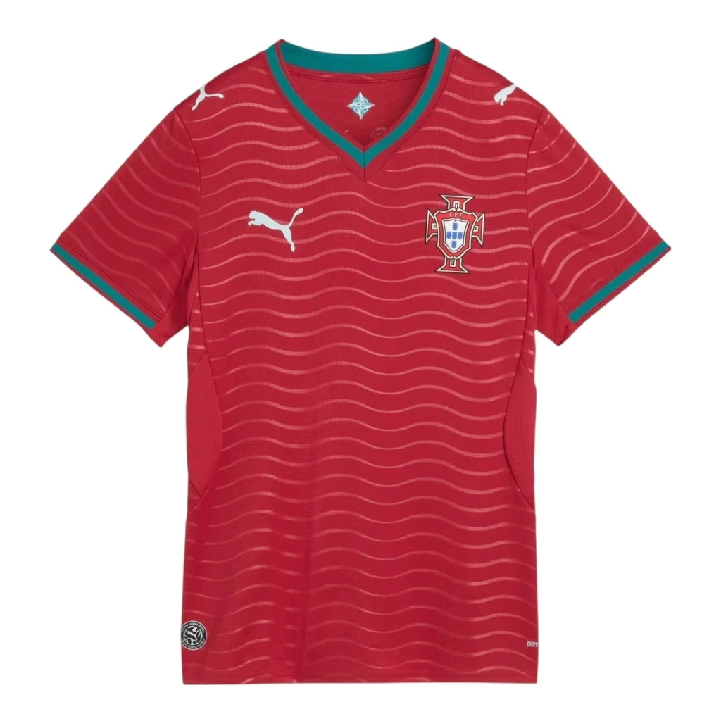 Camisa Portugal Home I 26/27 - Torcedor Puma Masculina - Vermelho