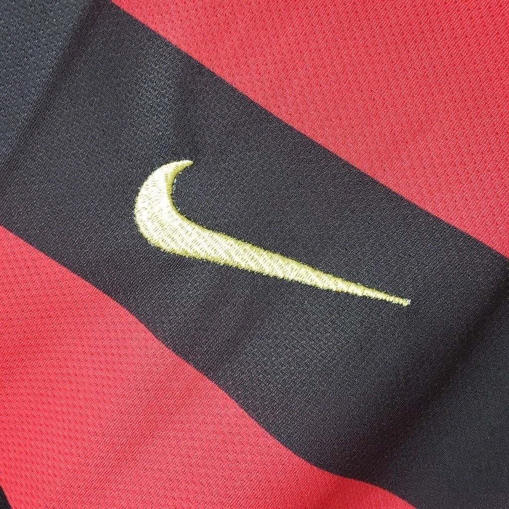 Camisa Flamengo I Retrô 2008/2009 - Masculina Torcedor - Vermelha e Preta