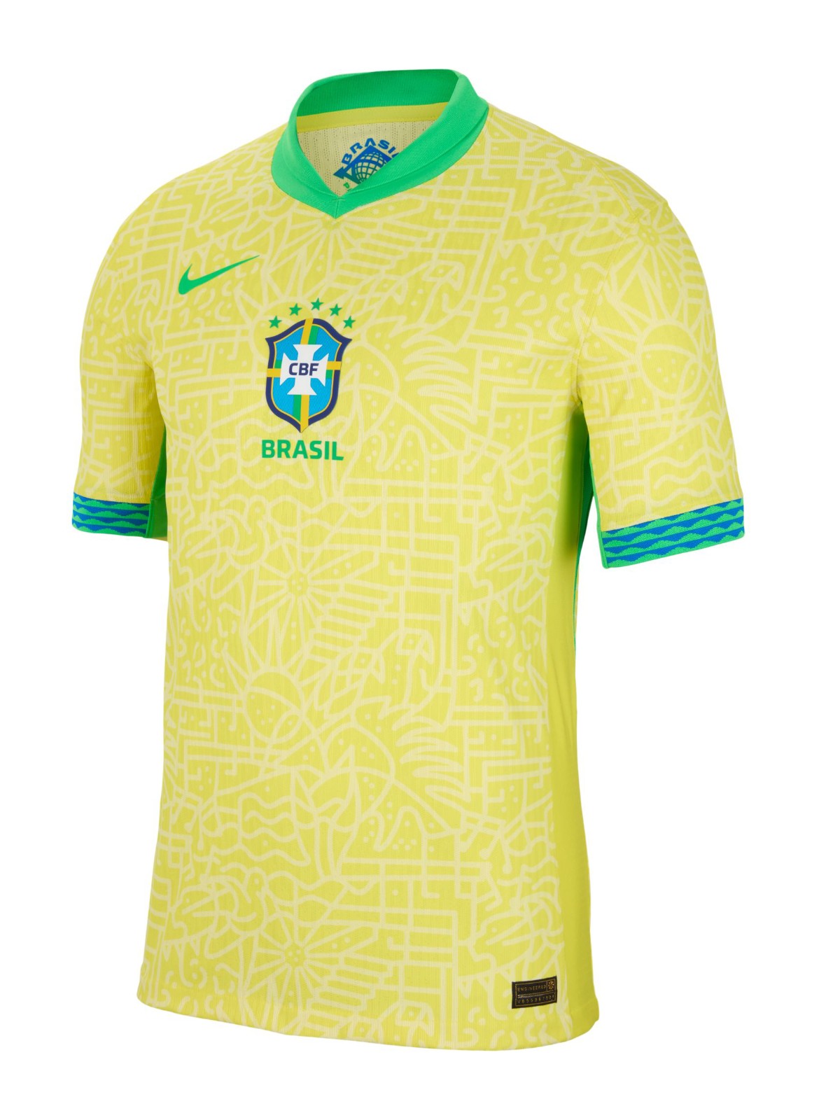 Camisa Seleção Brasileira I 2024/25 Amarela - Masculino Torcedor
