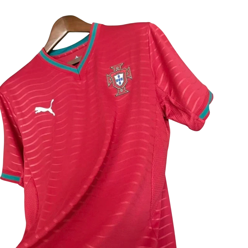 Camisa Portugal Home I 26/27 - Torcedor Puma Masculina - Vermelho