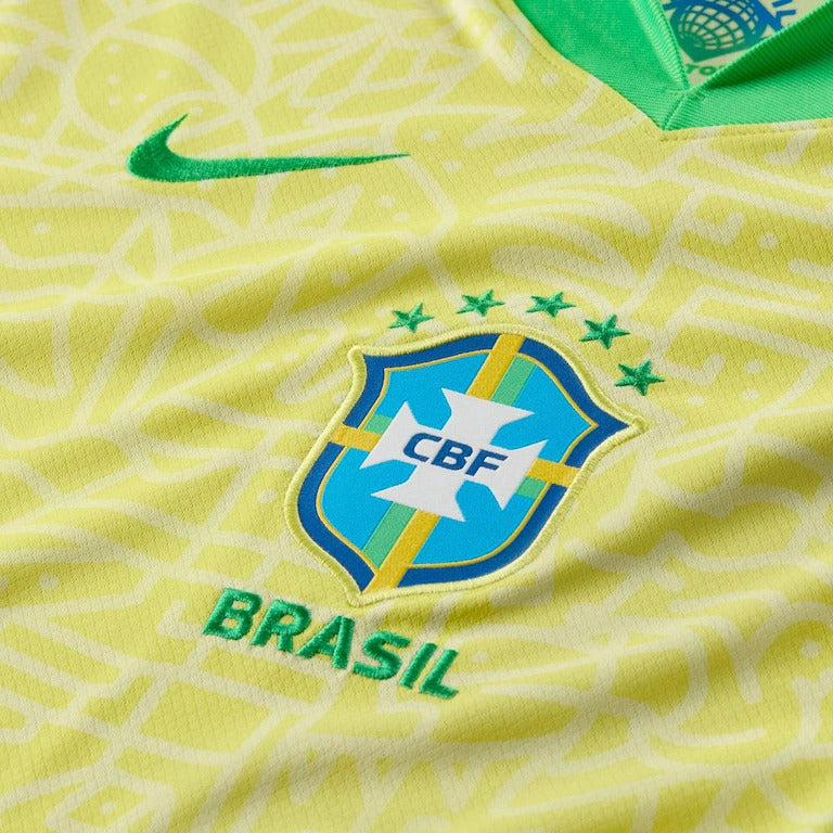 Camisa Seleção Brasileira I 2024/25 Amarela - Masculino Torcedor