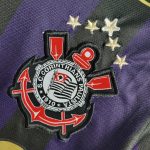 Camisa Corinthians Retrô 2009/2010 Nike Torcedor - Preta e Roxa