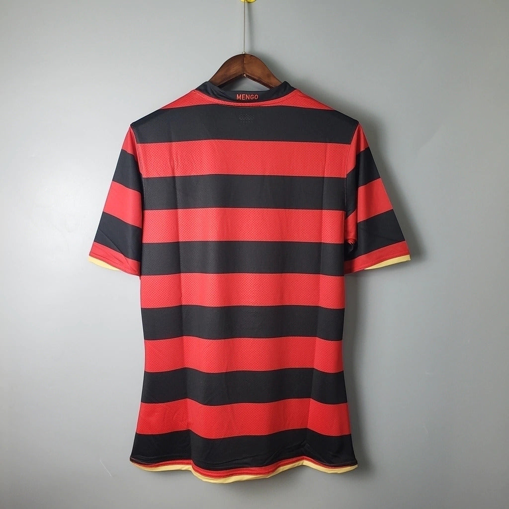 Camisa Flamengo I Retrô 2008/2009 - Masculina Torcedor - Vermelha e Preta