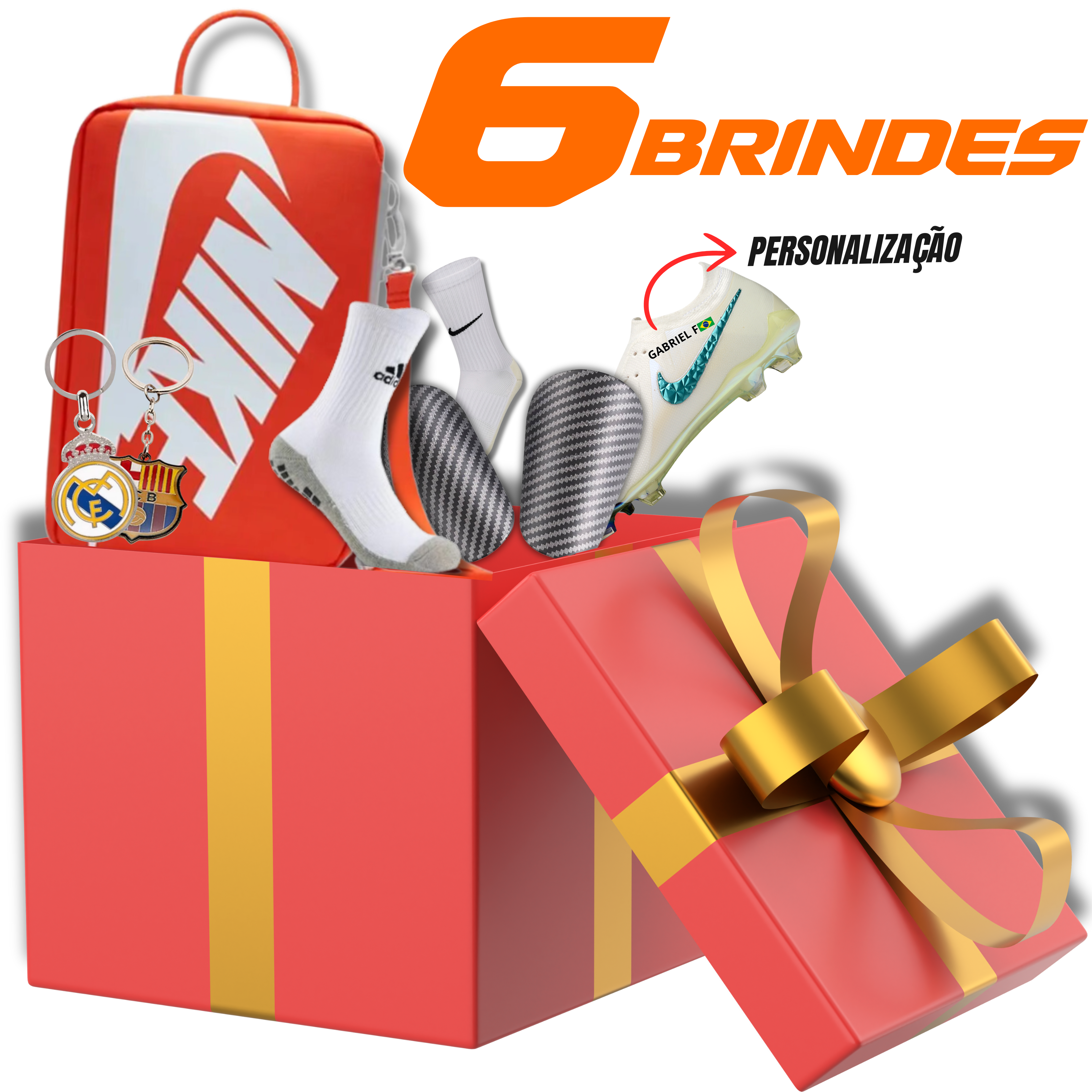 🎁 KIT COM 6 BRINDES EXCLUSIVOS DESBLOQUEADO 🎁