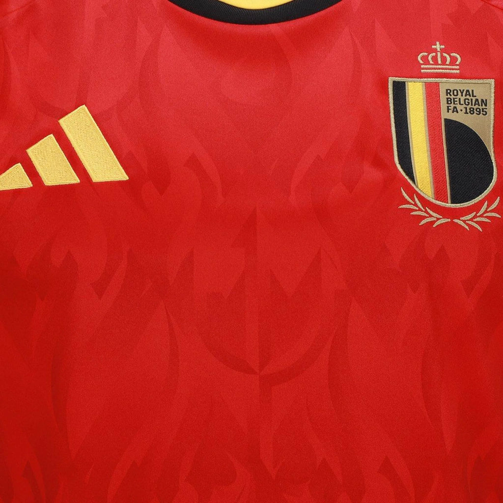 Camisa Bélgica Home I 26/27 - Torcedor Adidas Masculina - Vermelha