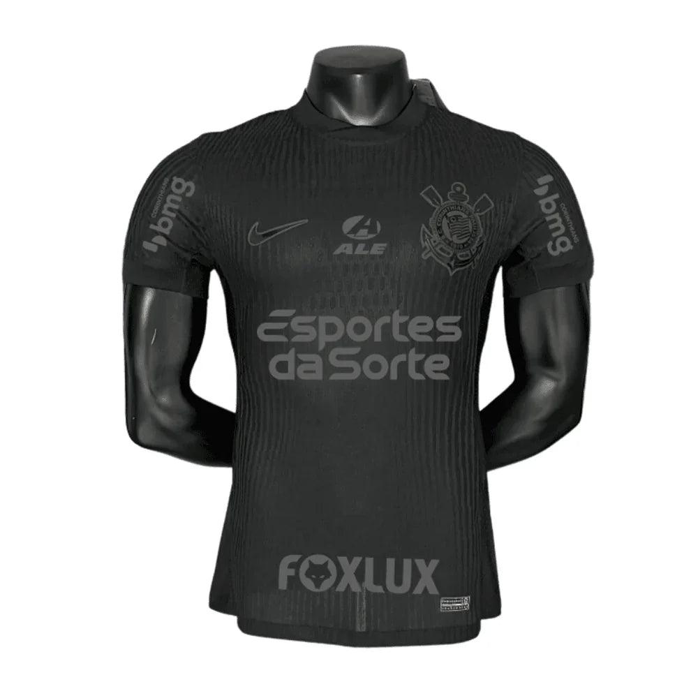 Camisa Corinthians Away 24/25 Jogador - Preta
