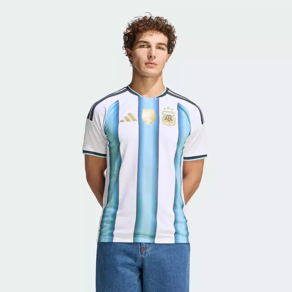 Camisa Seleção Argentina 26/27 Torcedor Bordado Copa Mundo