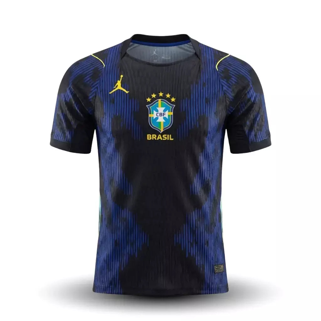 Camisa Seleção Brasil II 2026 Torcedor Nike Jordan Masculina - Azul